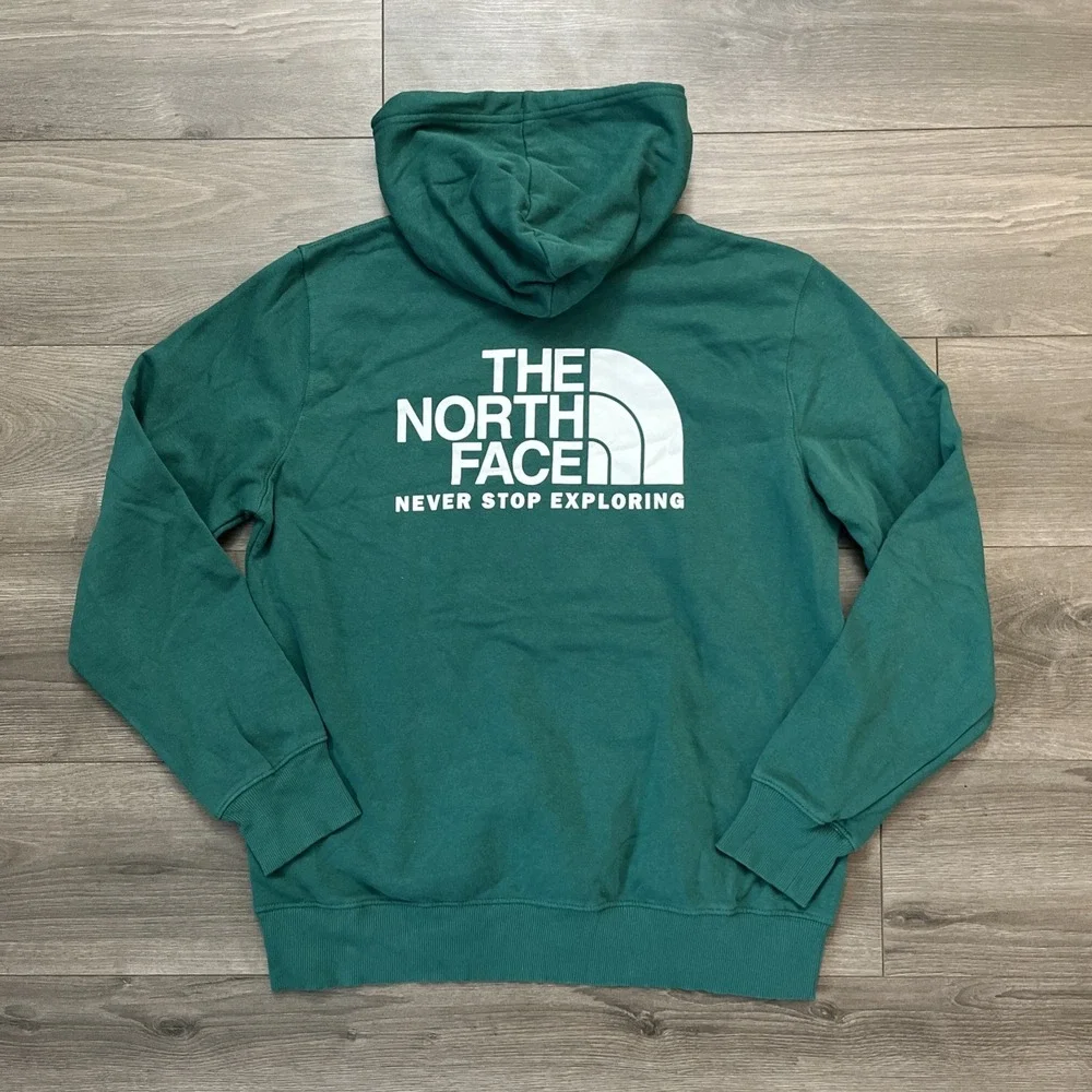 The North Face Mens Sz L Pullover Hoodie Sweatshirt Green